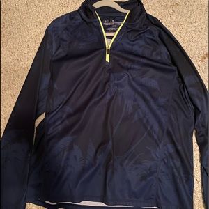 Tommy Bahama Blue Nylon Pullover Mens XL